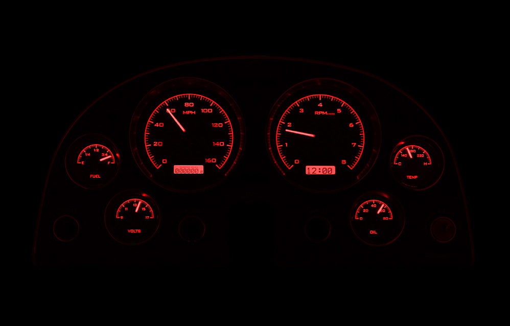 1963-67 Chevy Corvette VHX Instruments - Dakota Digital VHX-63C-VET