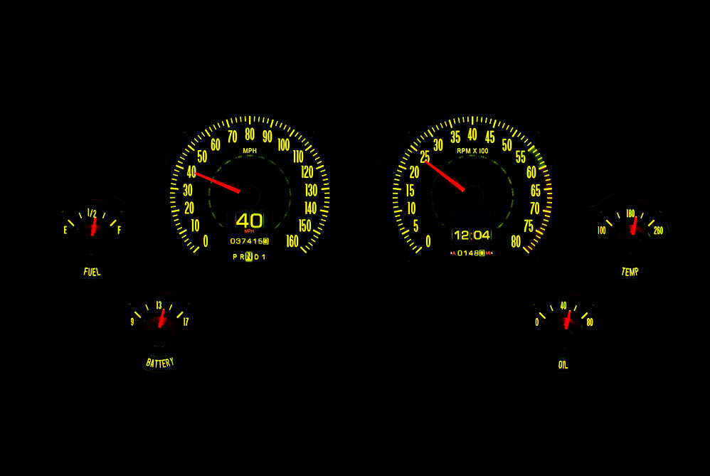 1963 Corvette RTX Gauge Instruments