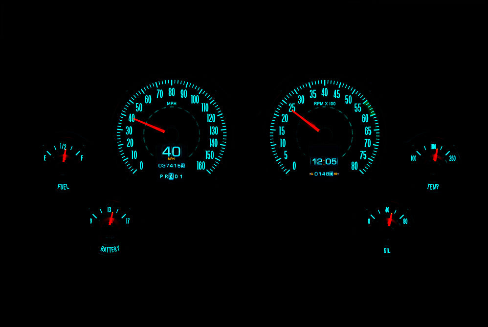 1963 Corvette RTX Gauge Instruments