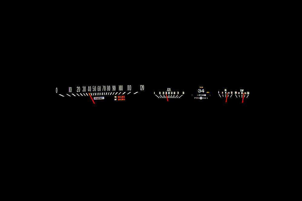 1963 Chevy Impala RTX Gauge Instruments