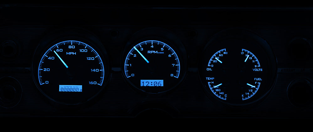 1964 - 1965 Chevy El Camino VHX Instruments - Dakota Digital VHX-64C-CVL