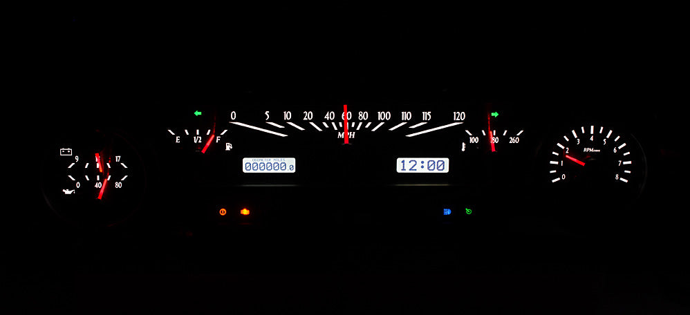 1964-1965 Ford Mustang VHX Gauge Instruments - Dakota Digital VHX-64F-FAL
