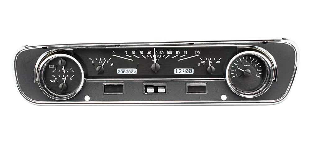 1964-1965 Ford Mustang VHX Gauge Instruments - Dakota Digital VHX-64F-FAL