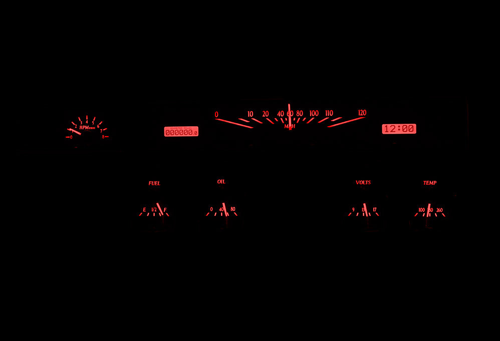 1964- 65 Lincoln Continental VHX Gauge Instruments
