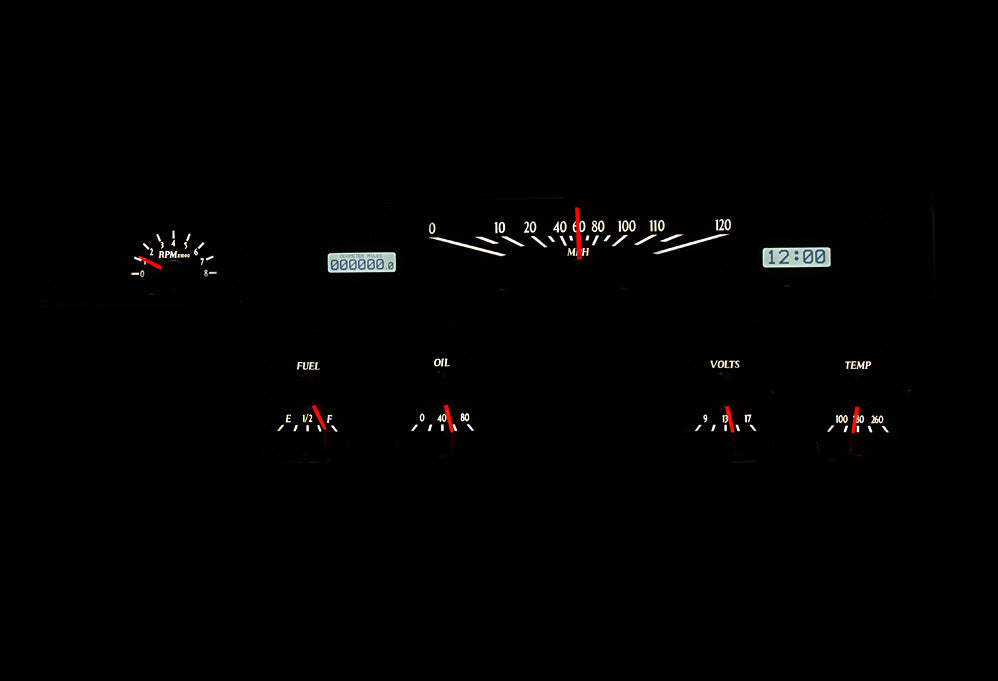 1964- 65 Lincoln Continental VHX Gauge Instruments