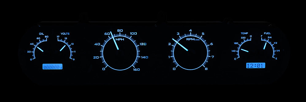 1964-1967 Pontiac GTO, Lemans, Tempest VHX Instruments - Dakota Digital VHX-64P-GTO