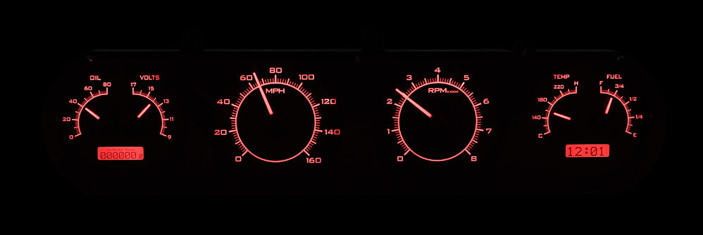 1964-1967 Pontiac GTO, Lemans, Tempest VHX Instruments - Dakota Digital VHX-64P-GTO