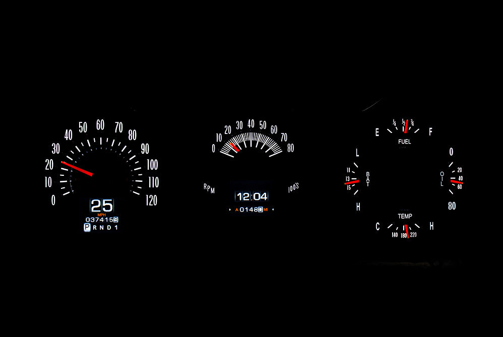 1964- 65 Chevy Chevelle RTX Gauge Instruments