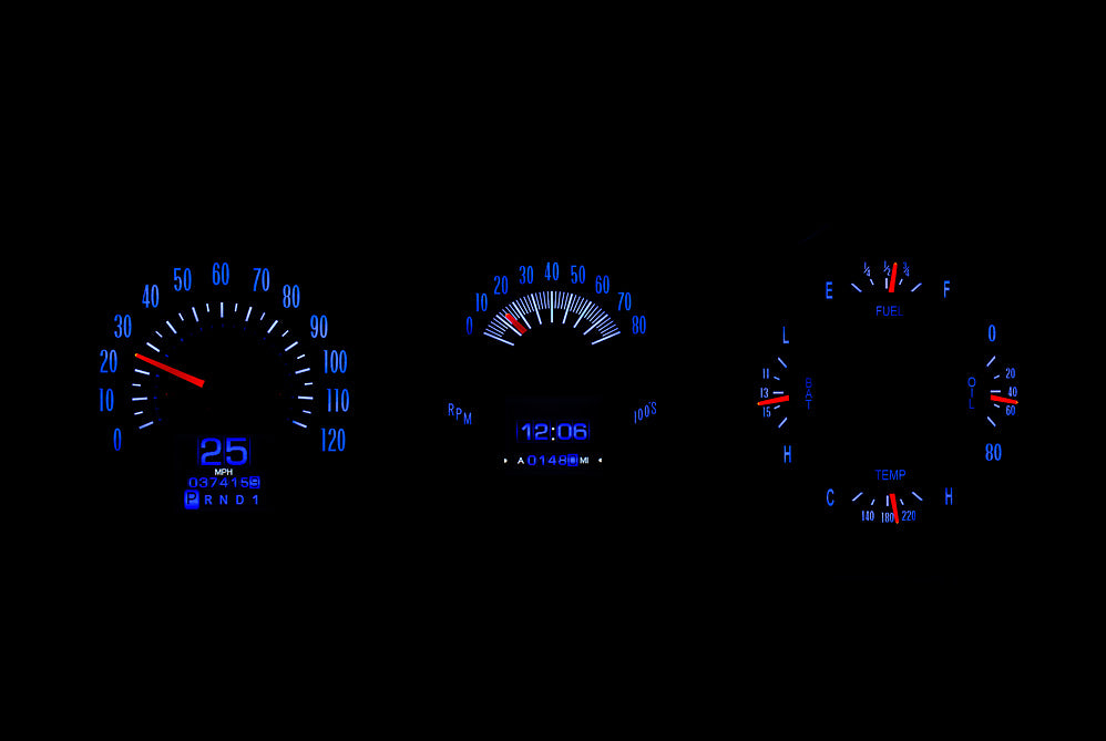 1964- 65 Chevy Chevelle RTX Gauge Instruments