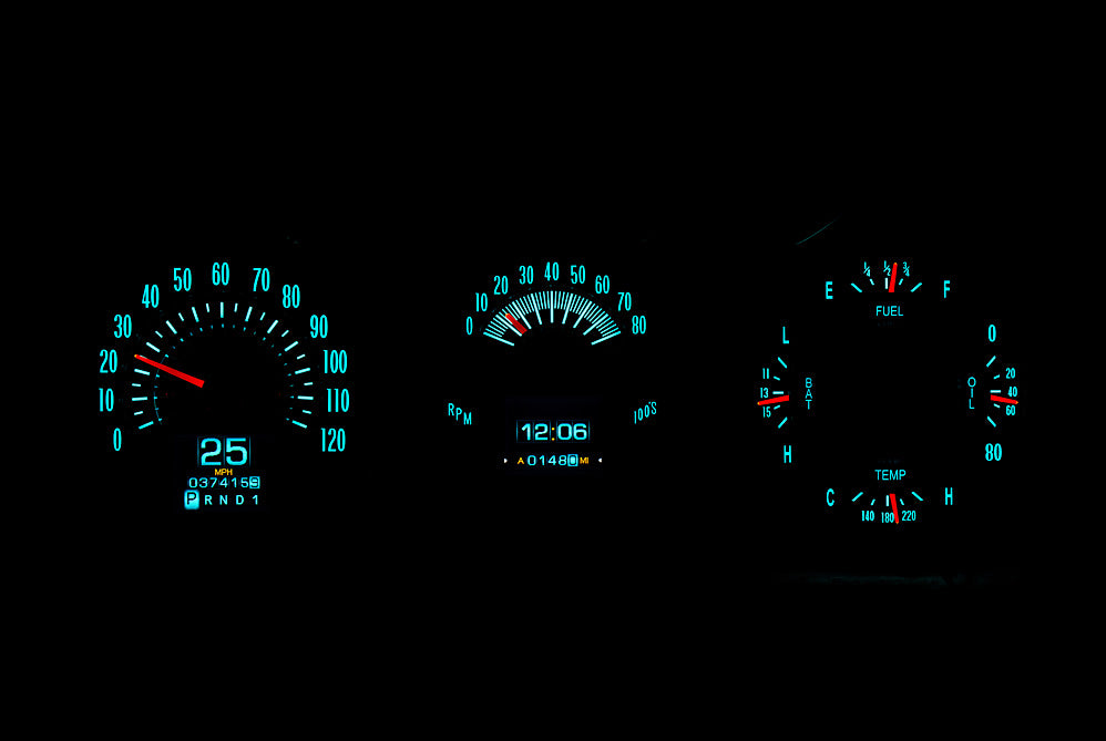 1964- 65 Chevy Chevelle RTX Gauge Instruments