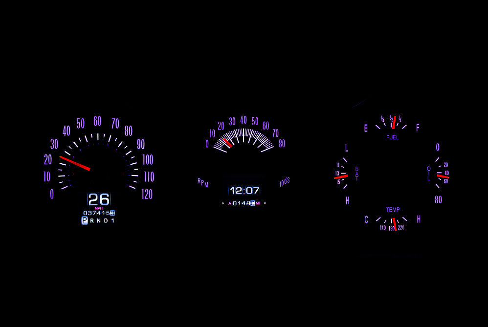 1964- 65 Chevy Chevelle RTX Gauge Instruments