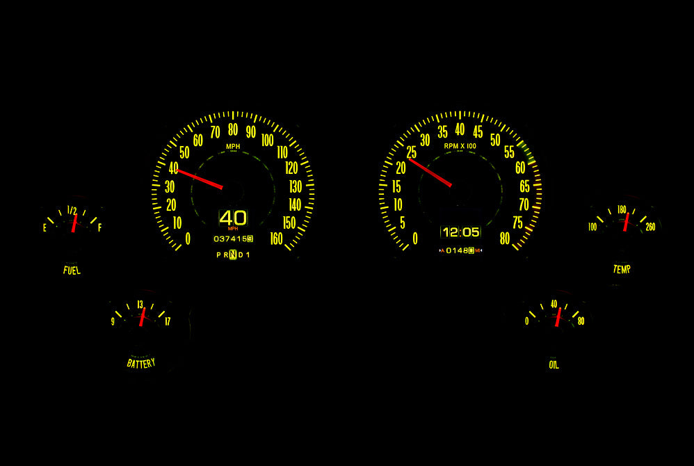 1964 Corvette RTX Gauge Instruments