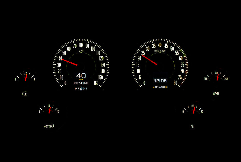 1964 Corvette RTX Gauge Instruments