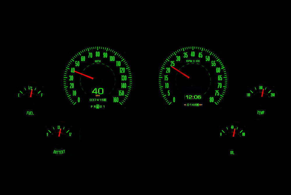 1964 Corvette RTX Gauge Instruments