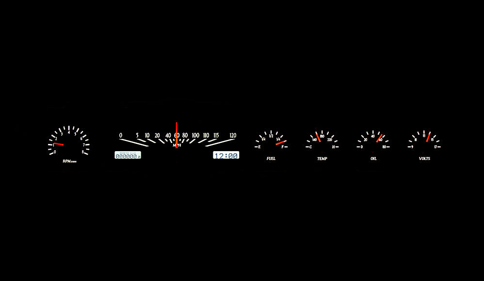 1965- 66 Ford Galaxie VHX Gauge Instruments