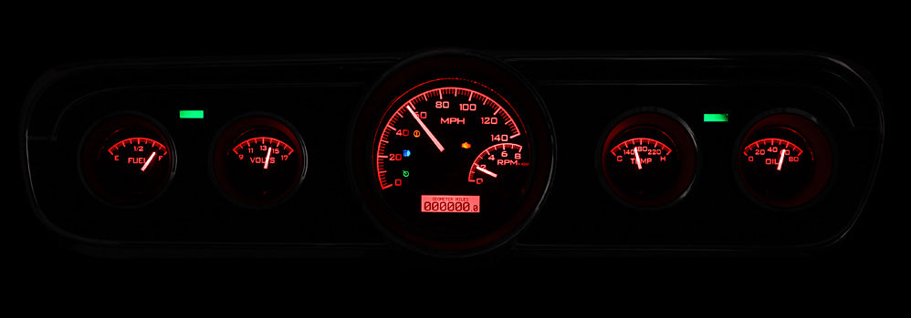 1965-1966 Ford Mustang VHX Gauge Instruments - Dakota Digital VHX-65F-MUS