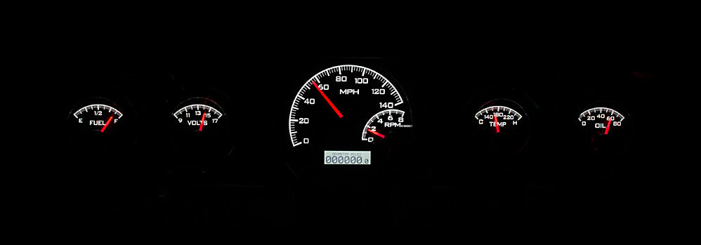 1965-1966 Ford Mustang VHX Gauge Instruments - Dakota Digital VHX-65F-MUS