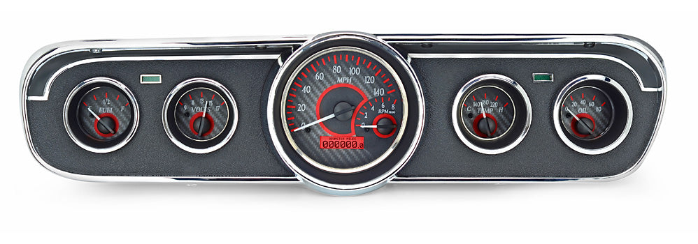 1965-1966 Ford Mustang VHX Gauge Instruments - Dakota Digital VHX-65F-MUS