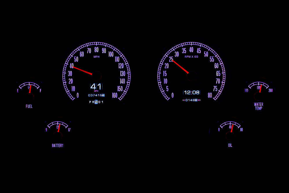 1965-67 Corvette RTX Gauge Instruments