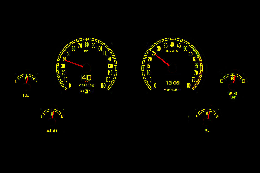 1965-67 Corvette RTX Gauge Instruments