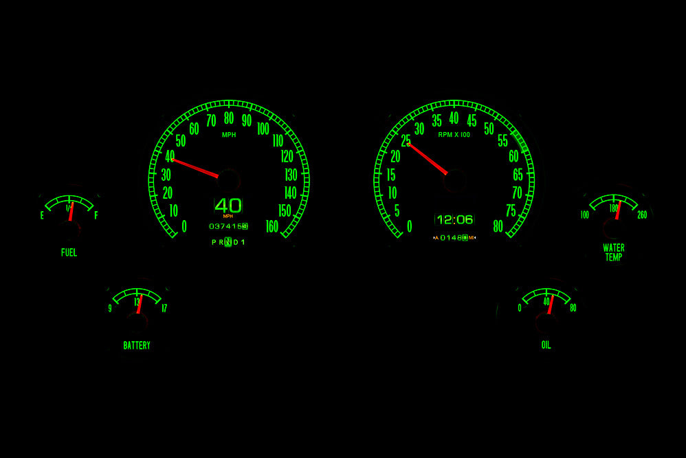 1965-67 Corvette RTX Gauge Instruments