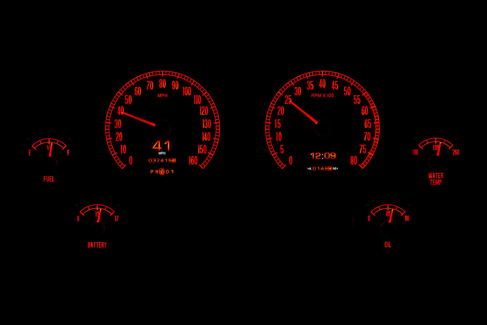 1965-67 Corvette RTX Gauge Instruments
