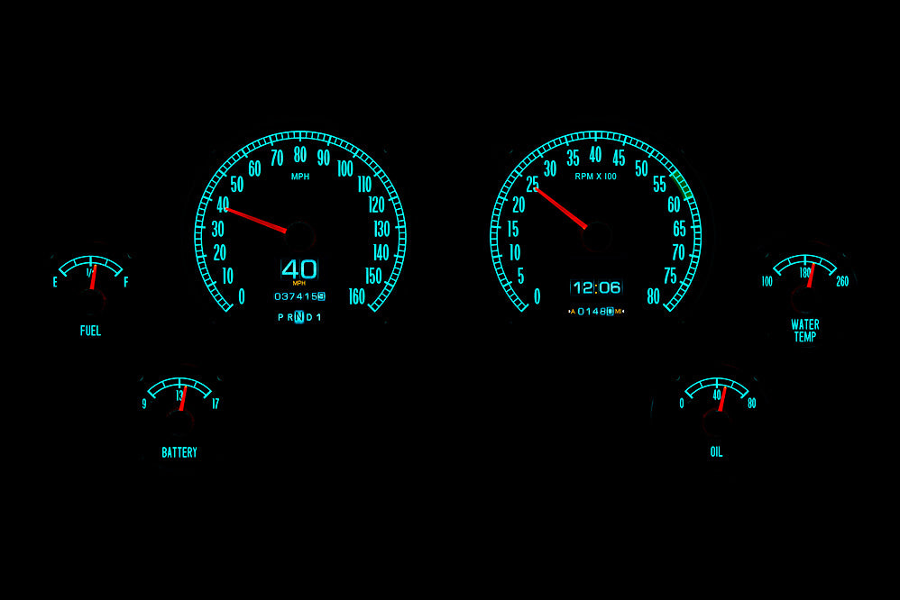 1965-67 Corvette RTX Gauge Instruments