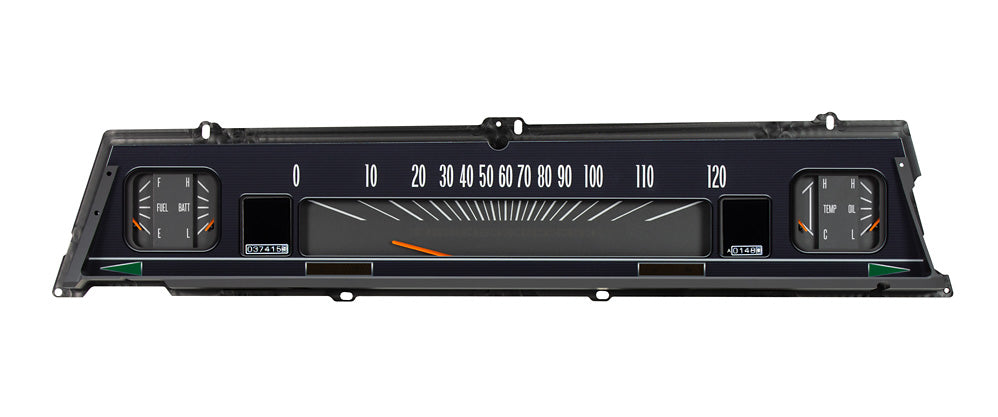 1966- 67 El Camino RTX Gauge Instruments