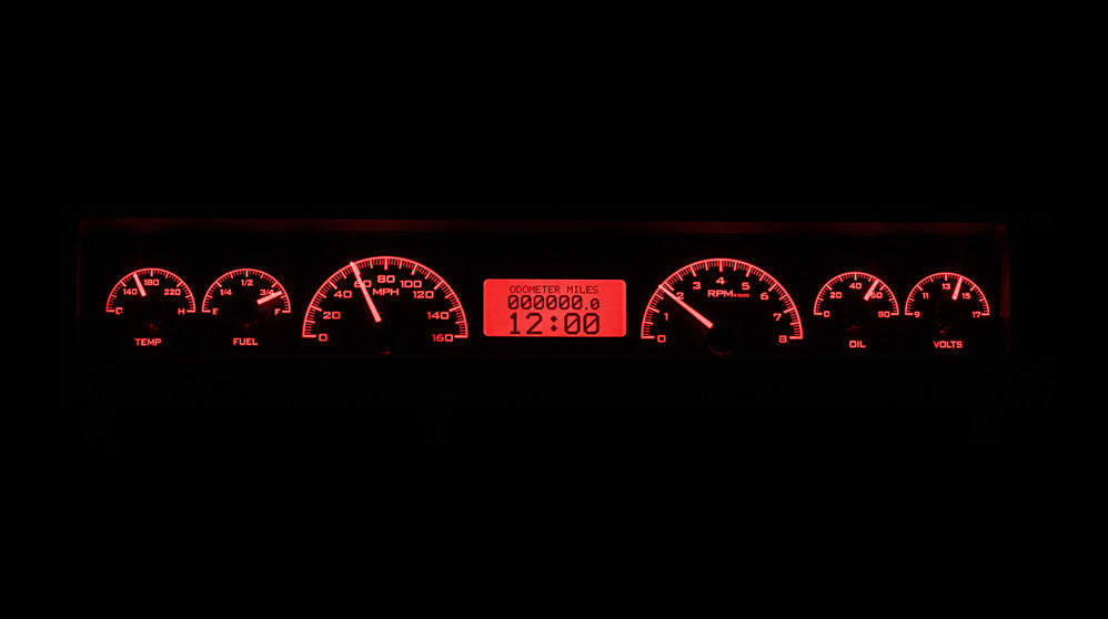 1966- 67 Ford Fairlane VHX Gauge Instruments