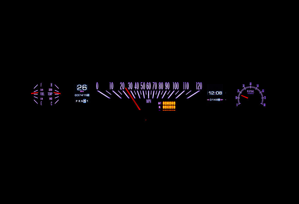 1966- 67 Nova RTX Gauge Instruments