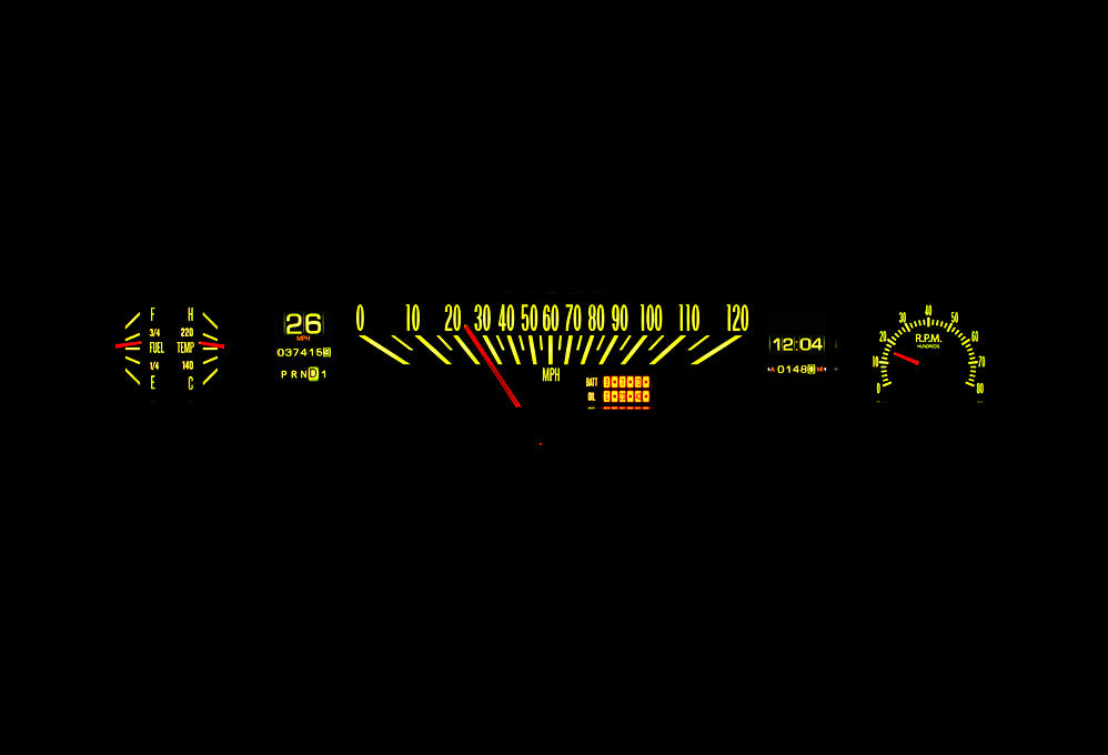 1966- 67 Nova RTX Gauge Instruments
