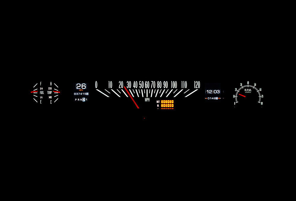1966- 67 Nova RTX Gauge Instruments