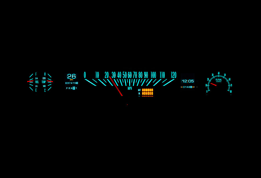1966- 67 Nova RTX Gauge Instruments