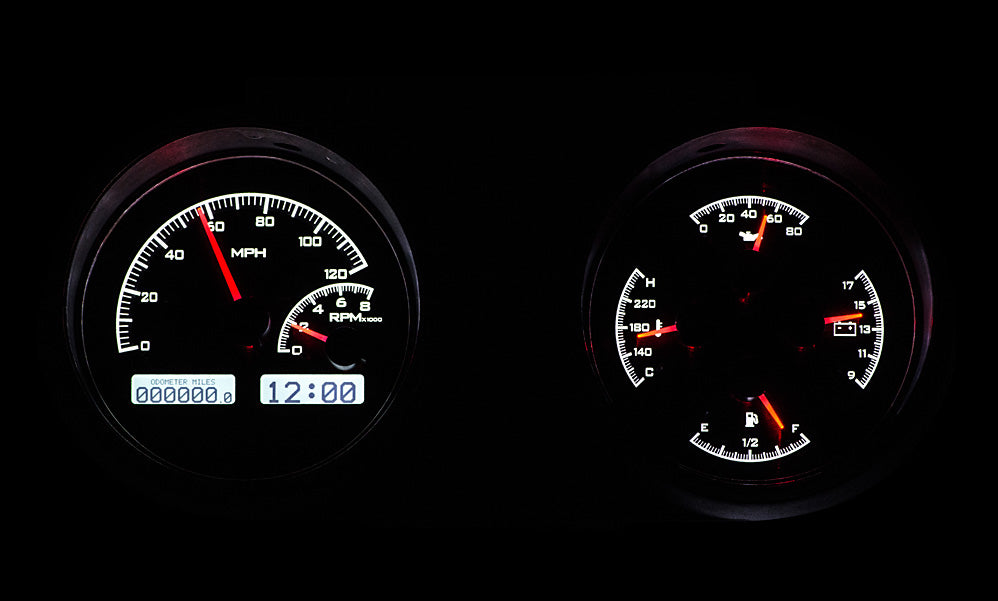 1966 - 67 Oldsmobile Cutlass VHX Instruments  - Dakota Digital VHX-66O-CUT