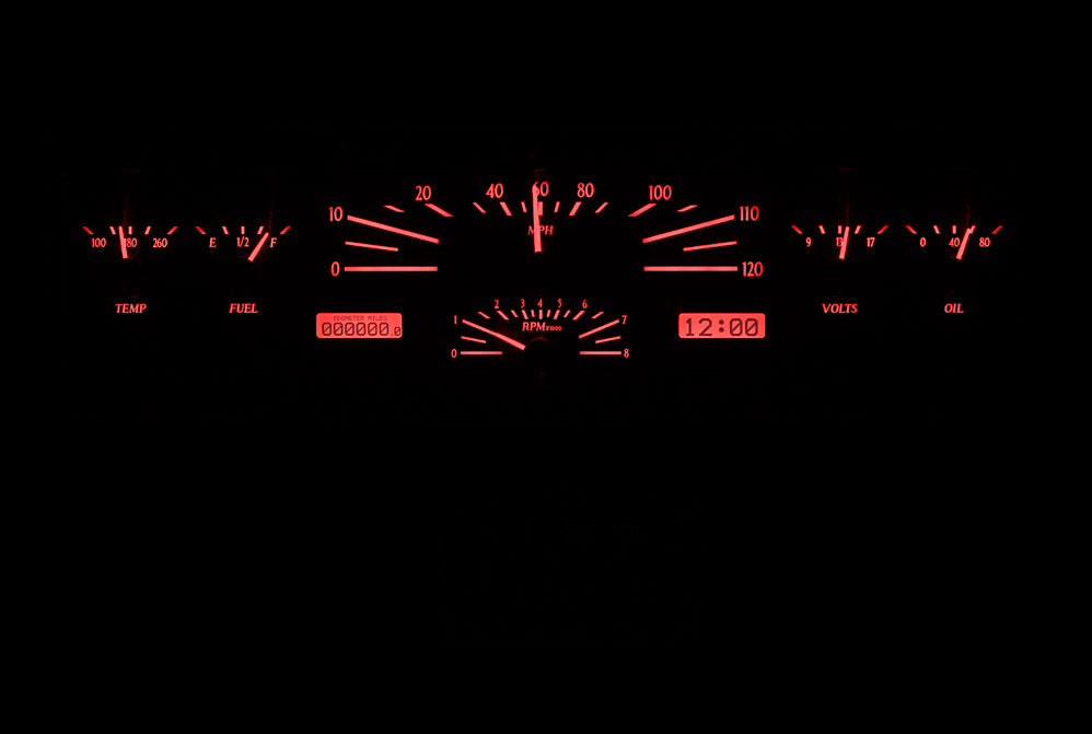 1966- 69 Lincoln Continental VHX Gauge Instruments