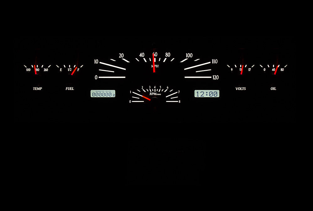 1966- 69 Lincoln Continental VHX Gauge Instruments
