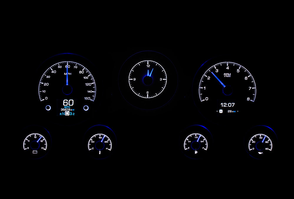 1967-72 Chevy C10 Truck HDX Gauge Instruments - Dakota Digital