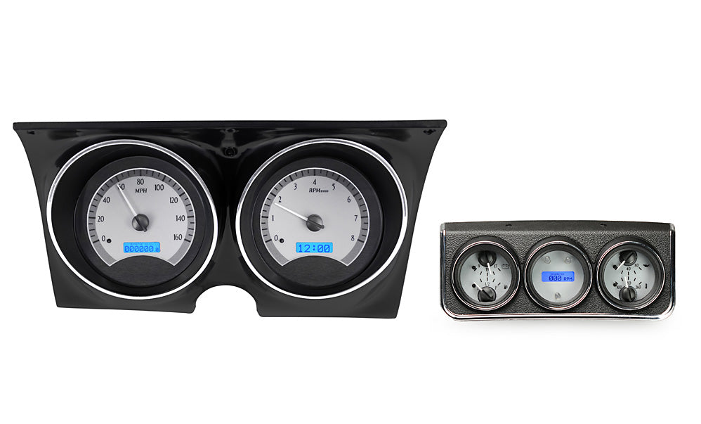 1967 Camaro/ Firebird VHX Instruments w/ Console gauges VHX Instruments - Dakota Digital VHX-67C-CAC