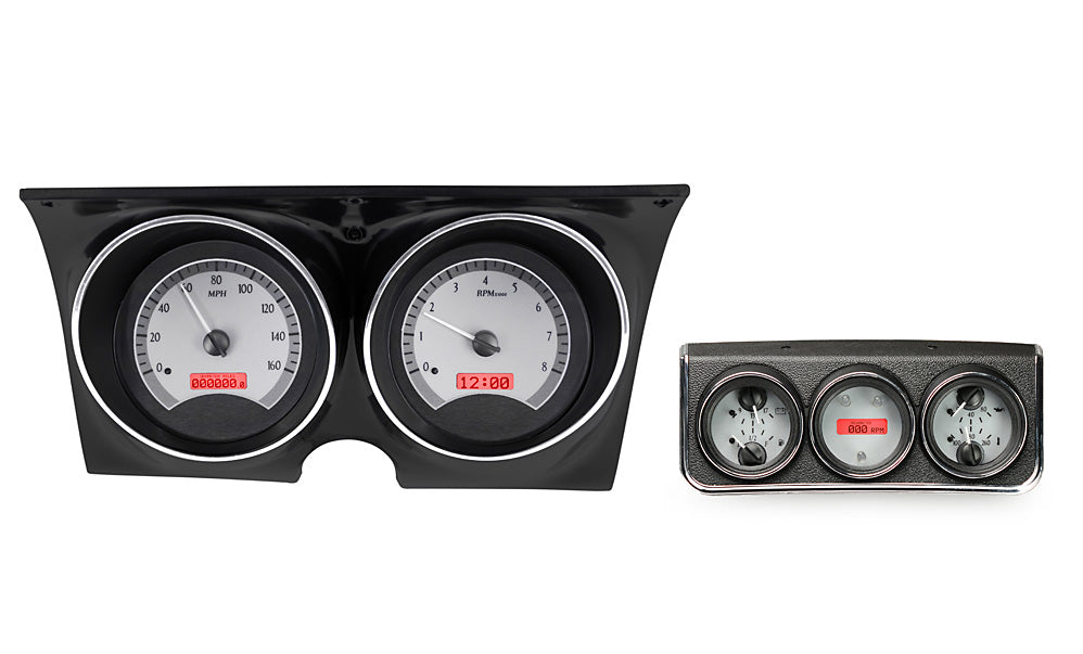 1967 Camaro/ Firebird VHX Instruments w/ Console gauges VHX Instruments - Dakota Digital VHX-67C-CAC