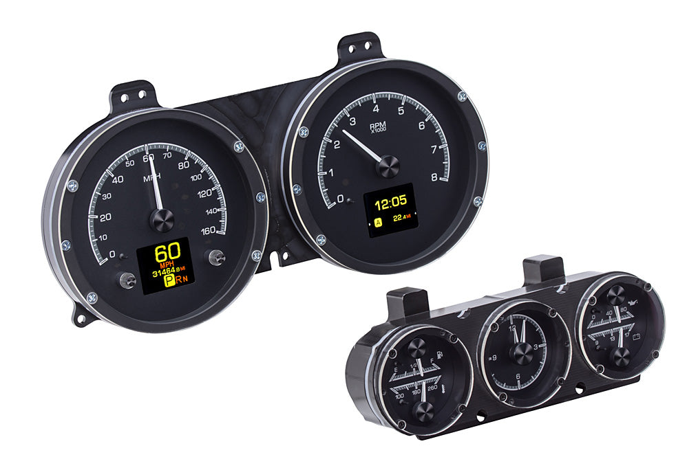1967 Camaro with Console Gauges HDX Instruments