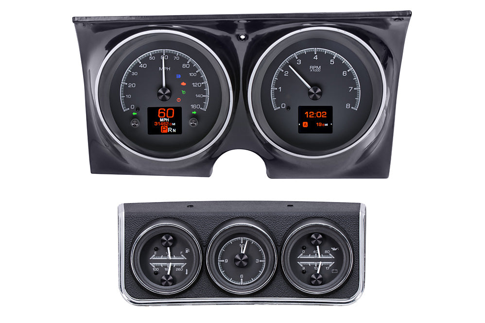 1967 Camaro with Console Gauges HDX Instruments