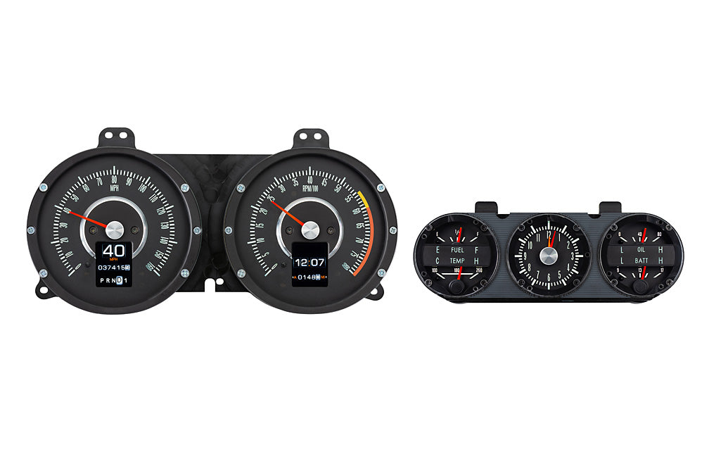 1967 Camaro with Console gauges RTX Instruments