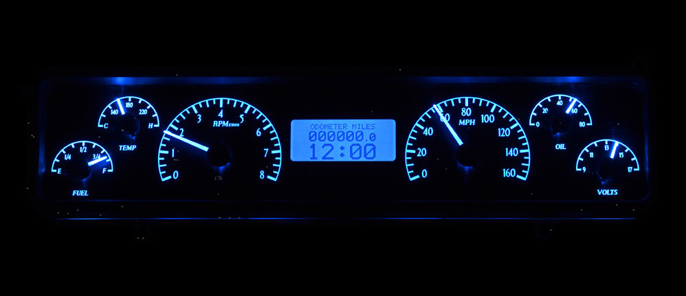 1968 - 69 Buick Skylark VHX Instruments - Dakota Digital VHX-68B-SKY
