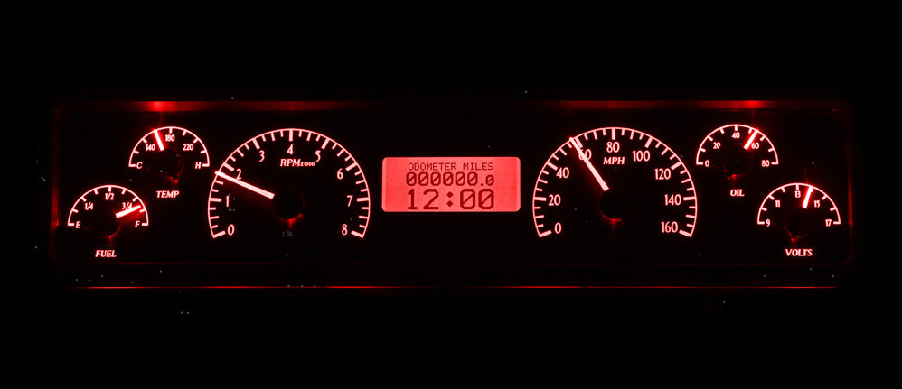 1968 - 69 Buick Skylark VHX Instruments - Dakota Digital VHX-68B-SKY
