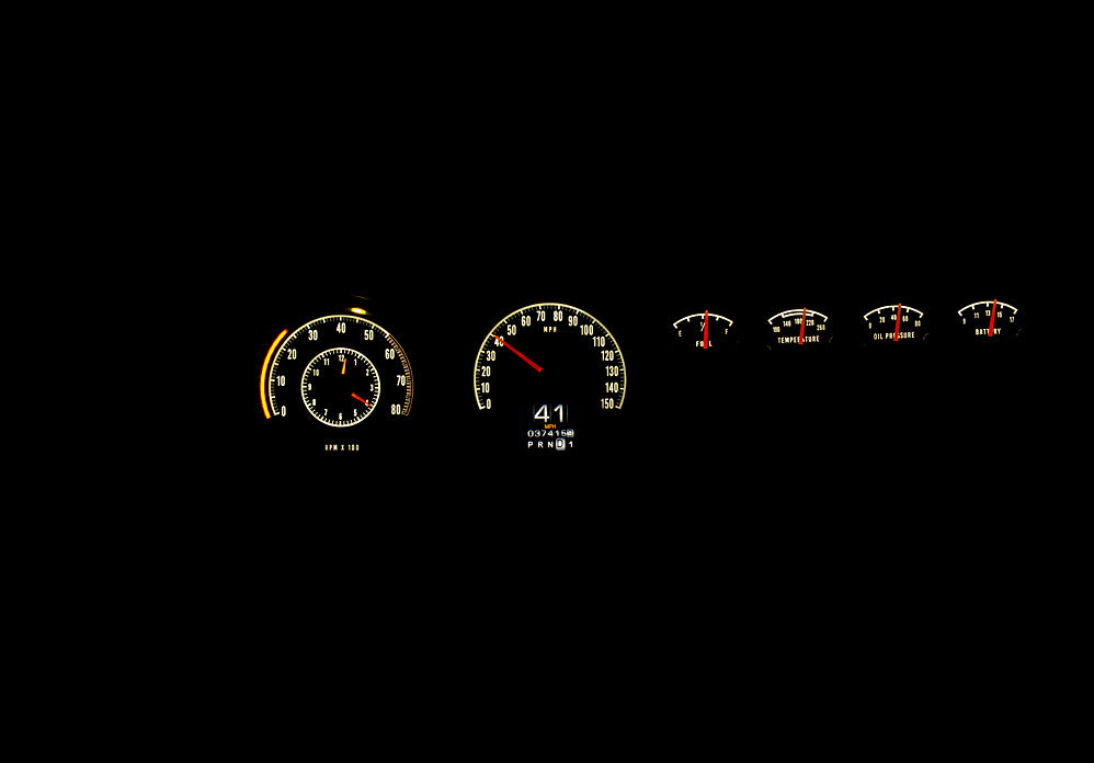 1969- 70 Coronet RTX Gauge Instruments