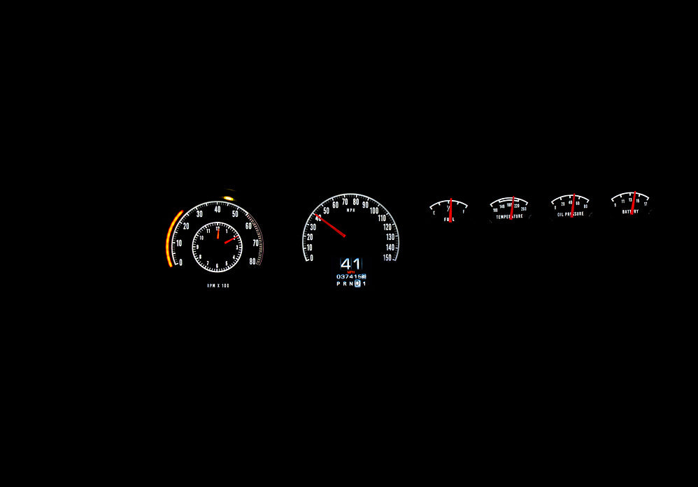 1969- 70 Coronet RTX Gauge Instruments
