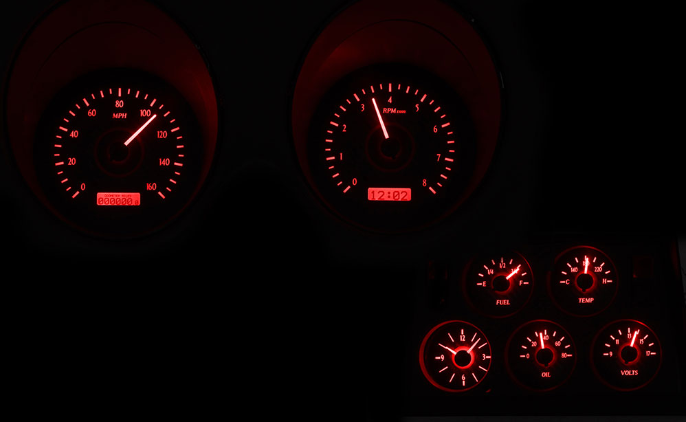 1968- 77 Chevy Corvette VHX Instruments - Dakota Digital VHX-68C-V