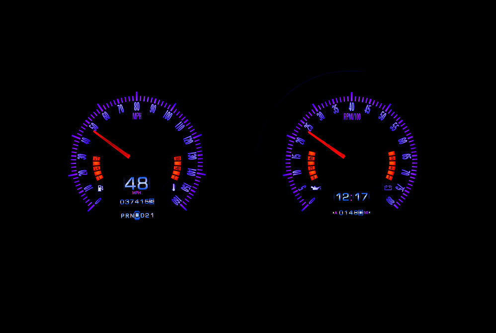 1968 Camaro / Firebird RTX Gauge Instruments