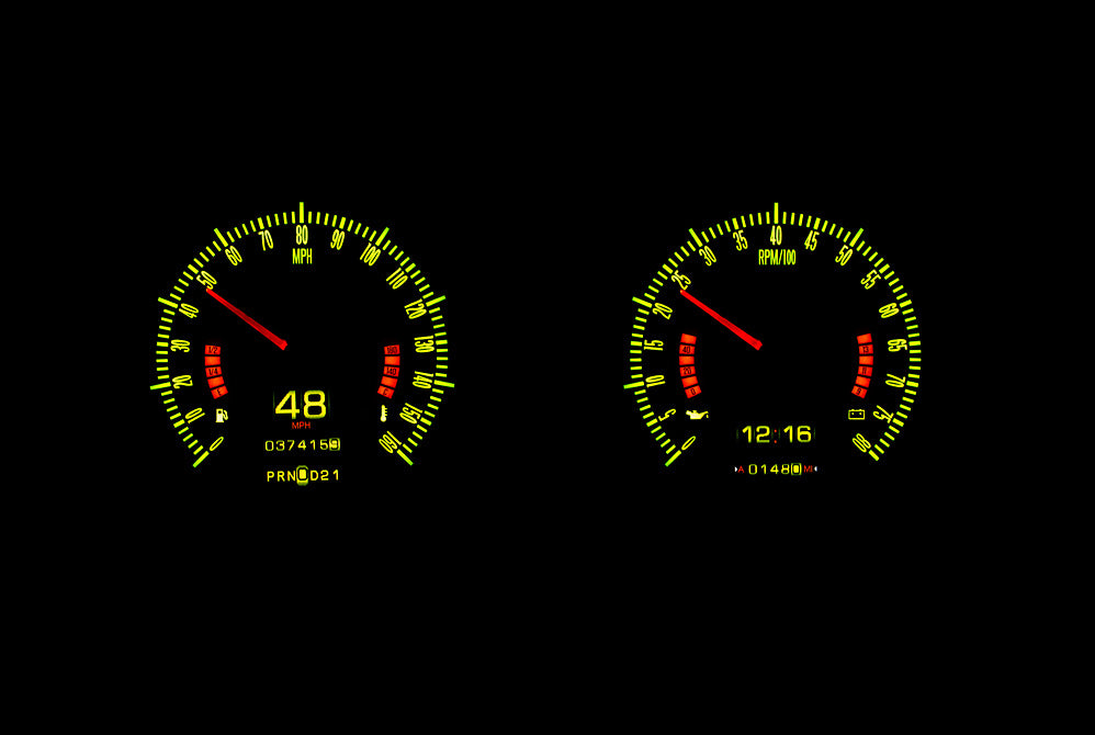 1968 Camaro / Firebird RTX Gauge Instruments