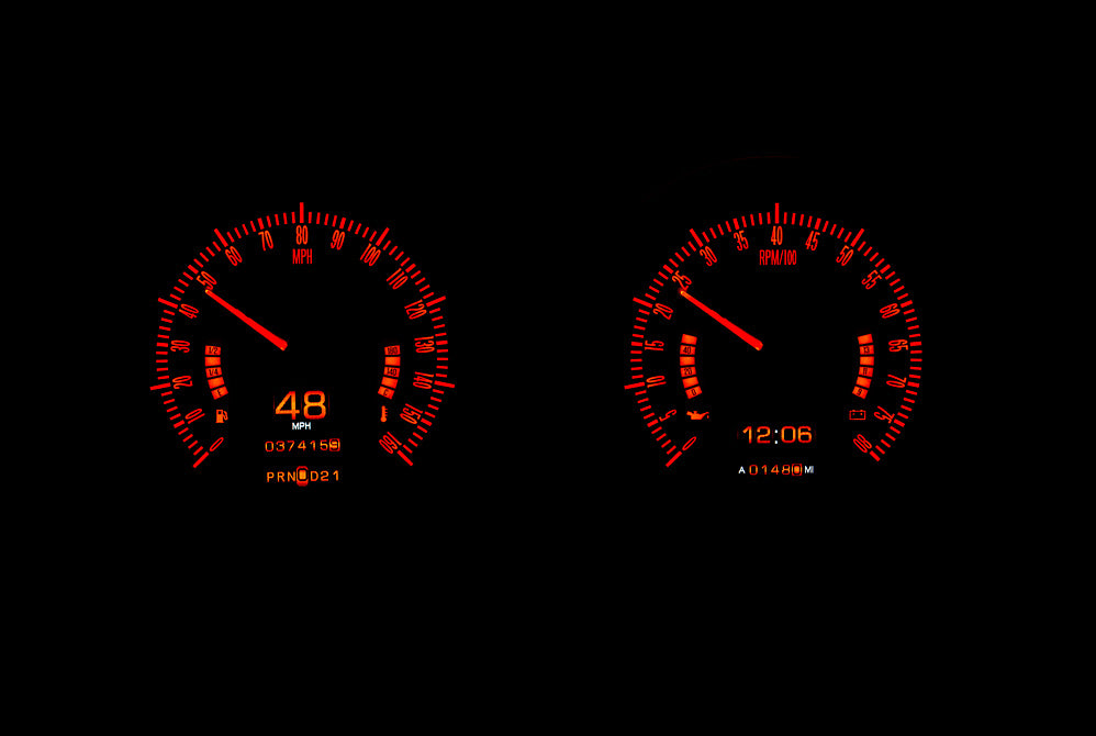 1968 Camaro / Firebird RTX Gauge Instruments